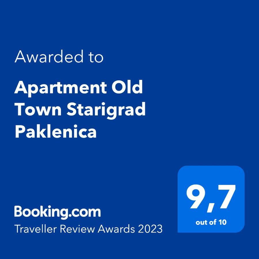 Appartamento Old Town Paklenica Starigrad Paklenica Esterno foto